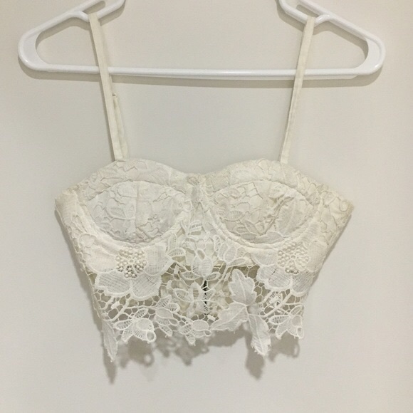 LF lace bustier top - Picture 1 of 4